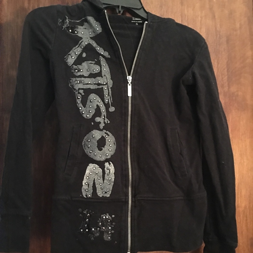 Kitson LA zip up hoodie size small